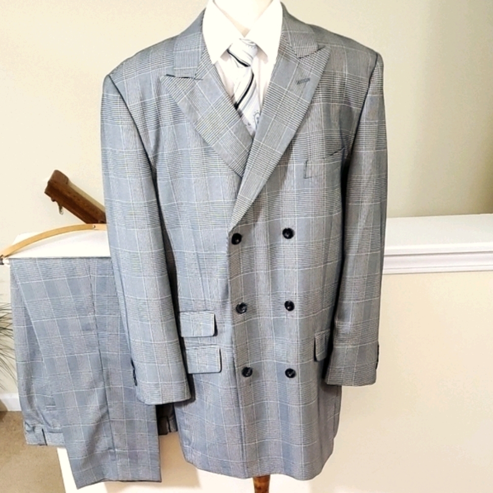 Stacy Adams Double Breasted Suit - Picture 3 of 8